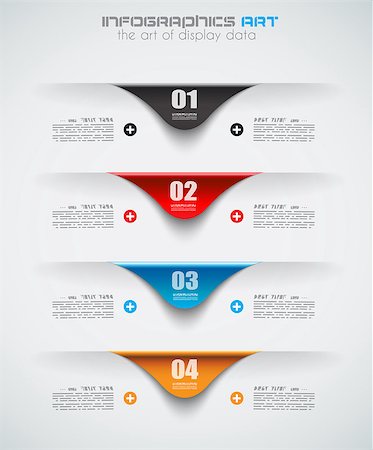 statistics design - Infographic design template with paper tags. Ideal to display information, ranking and statistics with orginal and modern style. Stock Photo - Budget Royalty-Free & Subscription, Code: 400-06766761