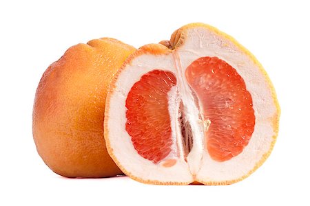 Red grapefruit, half and whole fruit, white background, clipping path included. Stock Photo - Budget Royalty-Free & Subscription, Code: 400-06760580