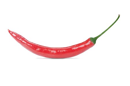 simsearch:400-05732421,k - red hot chilli pepper isolated on a white background Photographie de stock - Aubaine LD & Abonnement, Code: 400-06760808