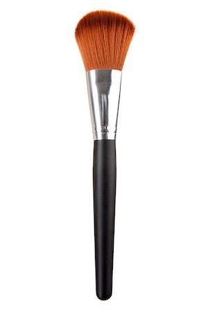simsearch:400-08042102,k - Makeup brush isolated over a white background. Stock Photo - Budget Royalty-Free & Subscription, Code: 400-06761186