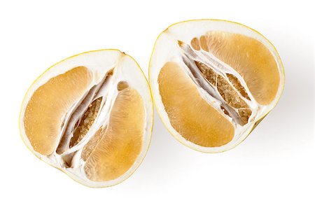 simsearch:400-07511100,k - Yelow pomelo fruit on white Backgorund, clipping path included. Stockbilder - Microstock & Abonnement, Bildnummer: 400-06763241