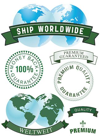 Guarantee and shipping Photographie de stock - Aubaine LD & Abonnement, Code: 400-06763622