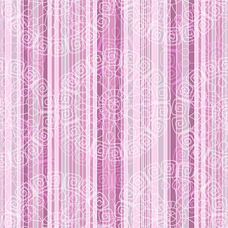 simsearch:400-06083486,k - Vintage pink striped seamless pattern with white transparent lacy circles (vector EPS 10) Stockbilder - Microstock & Abonnement, Bildnummer: 400-06763878