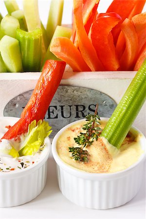 simsearch:400-07298426,k - Fresh vegetables and delicious dips with spices. Stock Photo - Budget Royalty-Free & Subscription, Code: 400-06763919