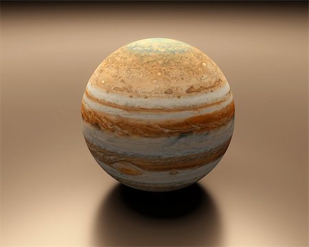 simsearch:400-06766471,k - A rendered presentation of the gas-giant planet Jupiter. Stock Photo - Budget Royalty-Free & Subscription, Code: 400-06788654