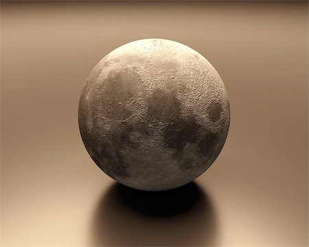 simsearch:400-06766471,k - A rendered presentation of our own Moon. Stock Photo - Budget Royalty-Free & Subscription, Code: 400-06788652