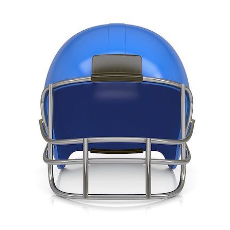 American football helmet. Isolated render on a white background Photographie de stock - Aubaine LD & Abonnement, Code: 400-06789529