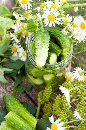 simsearch:400-04849937,k - Canning cucumbers at home Stock Photo - Budget Royalty-Free & Subscription, Code: 400-06794081