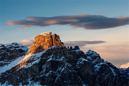 simsearch:400-07309469,k - Sassongher Peak on the Ski Resort of Corvara, Alta Badia, Dolomites Alps, Italy Stock Photo - Budget Royalty-Free & Subscription, Code: 400-06795456