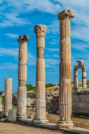Ephesus ancient greek ruins in Anatolia Turkey Photographie de stock - Aubaine LD & Abonnement, Code: 400-06797221