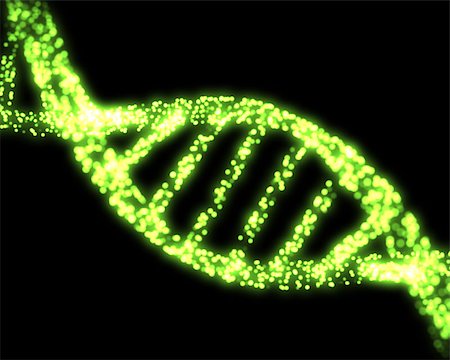 Green DNA helix background Fotografie stock - Microstock e Abbonamento, Codice: 400-06800488