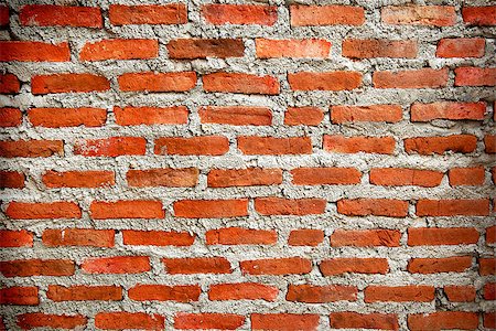 simsearch:400-06848095,k - Unfinished Red bricks wall on construction site. Photographie de stock - Aubaine LD & Abonnement, Code: 400-06848500
