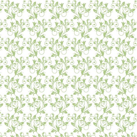 Beautiful background of seamless floral pattern Fotografie stock - Microstock e Abbonamento, Codice: 400-06848764