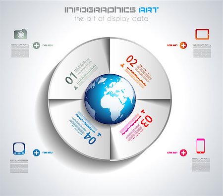 simsearch:400-06855104,k - Infographic design template with paper tags. Ideal to display information, ranking and statistics with orginal and modern style. Stockbilder - Microstock & Abonnement, Bildnummer: 400-06855098