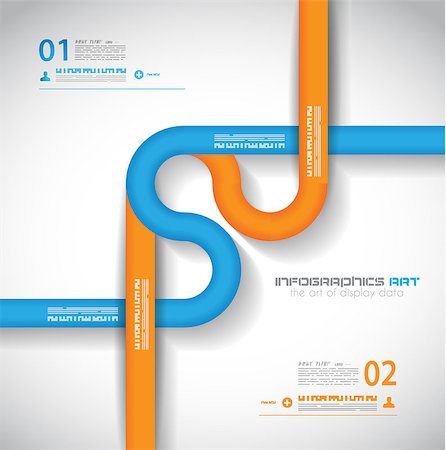 simsearch:400-06855104,k - Infographic design template with paper tags. Ideal to display information, ranking and statistics with orginal and modern style. Stockbilder - Microstock & Abonnement, Bildnummer: 400-06855114