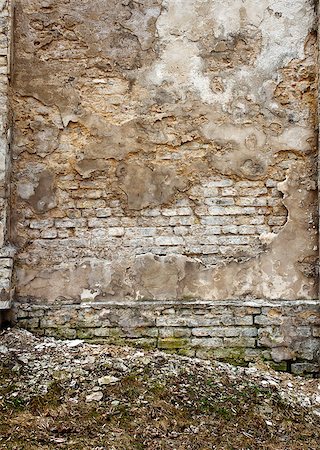 simsearch:400-05947515,k - Aged weathered street wall background Photographie de stock - Aubaine LD & Abonnement, Code: 400-06855458