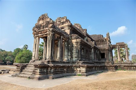 simsearch:400-07525475,k - Traditional Ancient temple in Angkor Cambodia Stock Photo - Budget Royalty-Free & Subscription, Code: 400-06855704