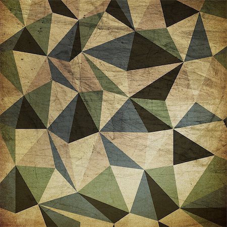 Retro triangles background Stock Photo - Budget Royalty-Free & Subscription, Code: 400-06858449