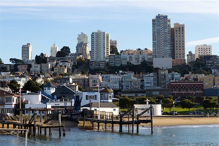 Residential areas in San Francisco Photographie de stock - Aubaine LD & Abonnement, Code: 400-06858788