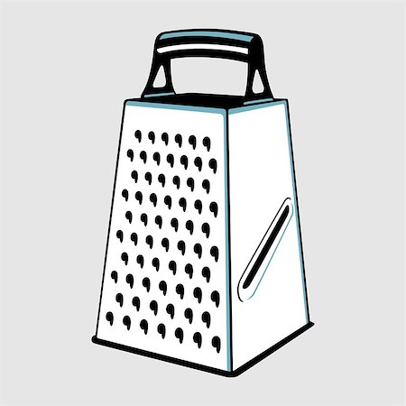 Grater Stock Photo - Budget Royalty-Free & Subscription, Code: 400-06850255