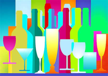 drinks decoration Stock Photo - Budget Royalty-Free & Subscription, Code: 400-06852180