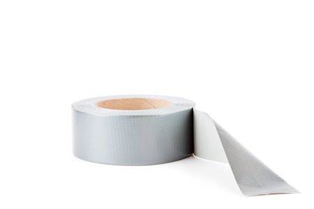 rolling out - Lying adhesive tape on a white background Stock Photo - Budget Royalty-Free & Subscription, Code: 400-06864170