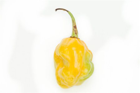 simsearch:400-06864396,k - Yellow scotch bonnet chili pepper Stock Photo - Budget Royalty-Free & Subscription, Code: 400-06864378