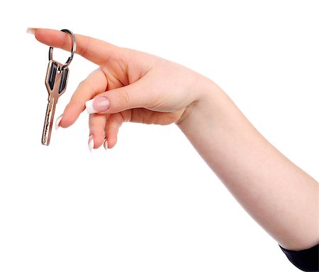 simsearch:614-00397700,k - Handing Over the Keys, White Background Foto de stock - Super Valor sin royalties y Suscripción, Código: 400-06866878