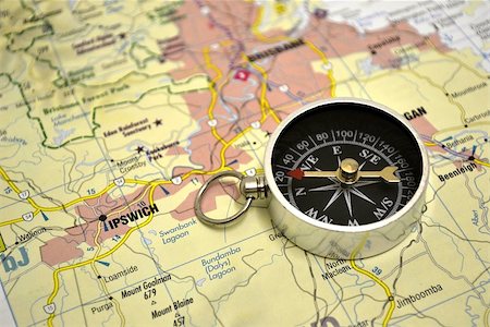 simsearch:625-00898537,k - Compass on map Stock Photo - Budget Royalty-Free & Subscription, Code: 400-06867049