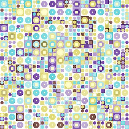 Seamless abstract pattern in spring colors Stockbilder - Microstock & Abonnement, Bildnummer: 400-06867739