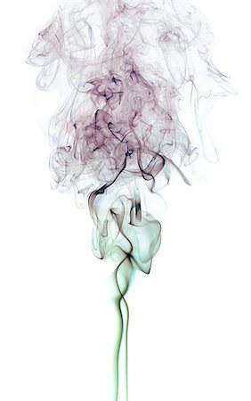 fumeuse - color abstract smoke pattern on a white background Stock Photo - Budget Royalty-Free & Subscription, Code: 400-06860115