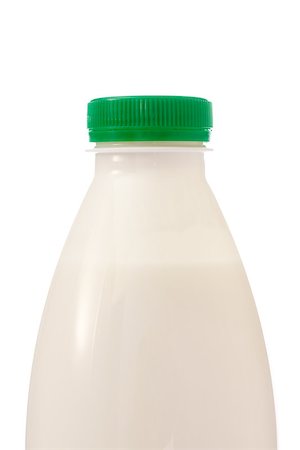 simsearch:400-08679975,k - plastic bottle of milk isolated on white Photographie de stock - Aubaine LD & Abonnement, Code: 400-06860133