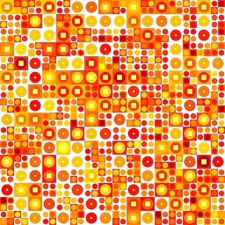 Seamless abstract pattern, warm shades Stockbilder - Microstock & Abonnement, Bildnummer: 400-06860566
