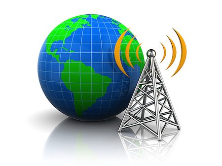 global wireless technology Stock Photo - Budget Royalty-Free & Subscription, Code: 400-06862008