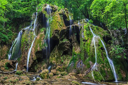 Beusnita waterfall in Beusnita National Park, Romania Stock Photo - Budget Royalty-Free & Subscription, Code: 400-06862085