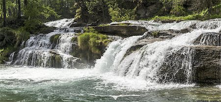 Waterfall at the Alpe Devero, Piedmont - Italy Foto de stock - Royalty-Free Super Valor e Assinatura, Número: 400-06862244