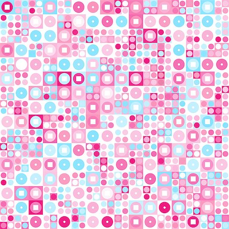 Seamless abstract pattern, pink shades Stockbilder - Microstock & Abonnement, Bildnummer: 400-06874916