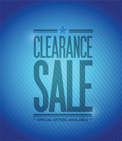 clearance sale concept illustration design graphic background Stock Photo - Budget Royalty-Free & Subscription, Code: 400-06875157