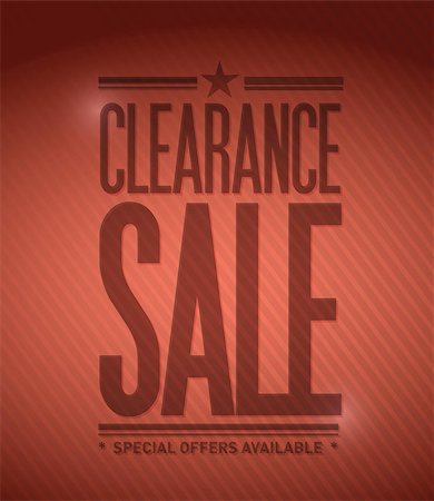 clearance sale concept illustration design graphic background Stock Photo - Budget Royalty-Free & Subscription, Code: 400-06875194