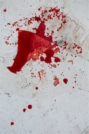 Blood splatter on floor Stock Photo - Budget Royalty-Free & Subscription, Code: 400-06876265