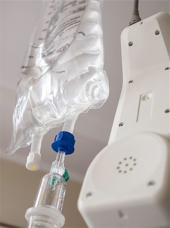 Close up of a infusion and SOS telephone in hospital Stock Photo - Budget Royalty-Free & Subscription, Code: 400-06887059