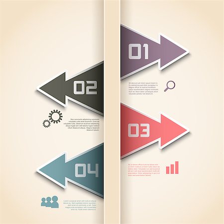 Modern design for infographics options background Stock Photo - Budget Royalty-Free & Subscription, Code: 400-06880853