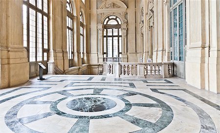 royal background - Italy - Torino. Interior of Palazzo Madama Royal Palace Stock Photo - Budget Royalty-Free & Subscription, Code: 400-06880873