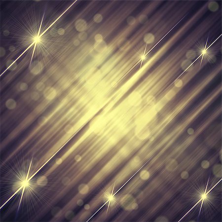 abstract vintage violet grey background with shining yellow lines and stars Stock Photo - Budget Royalty-Free & Subscription, Code: 400-06892421