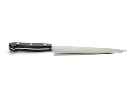 simsearch:400-05895238,k - Chef knife. Isolated on white background Stockbilder - Microstock & Abonnement, Bildnummer: 400-06914618