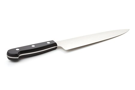 simsearch:400-05895238,k - Chef knife. Isolated on white background Stockbilder - Microstock & Abonnement, Bildnummer: 400-06914629