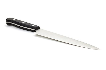 simsearch:400-05895238,k - Chef knife. Isolated on white background Stockbilder - Microstock & Abonnement, Bildnummer: 400-06914630