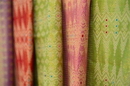 simsearch:400-05296034,k - Assortment of colorful fabrics for sale in Bali, Indonesia Stock Photo - Budget Royalty-Free & Subscription, Code: 400-06914801