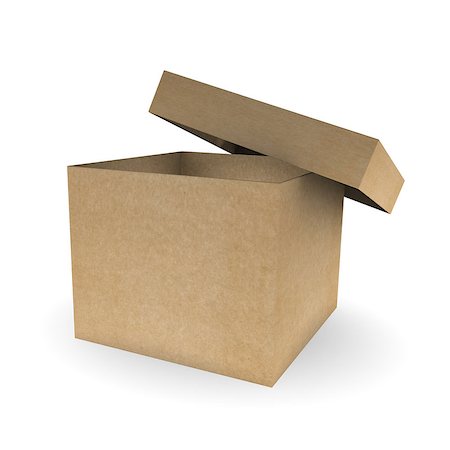 Cardboard box Stockbilder - Microstock & Abonnement, Bildnummer: 400-06915250