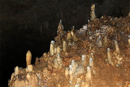stalagmite - Amazing the Harrison's Caves in Barbados. Stock Photo - Budget Royalty-Free & Subscription, Code: 400-06915886
